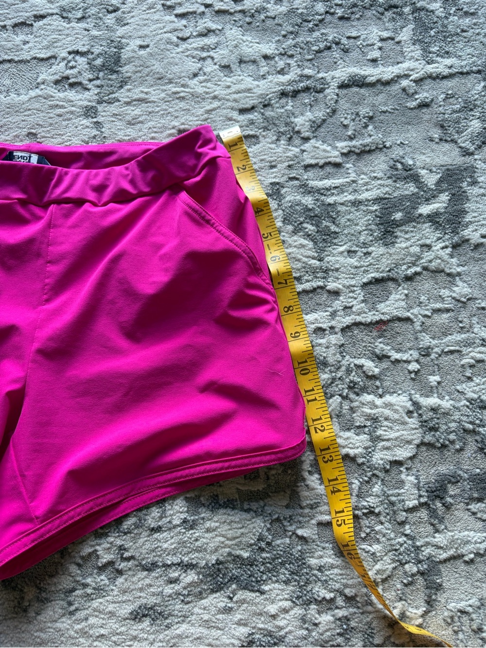 Lands' End Hot Pink Athletic Shorts - Picture 3 of 5